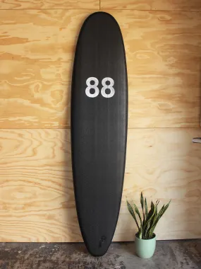 8'0 88 Surfboard ~ Black/Black