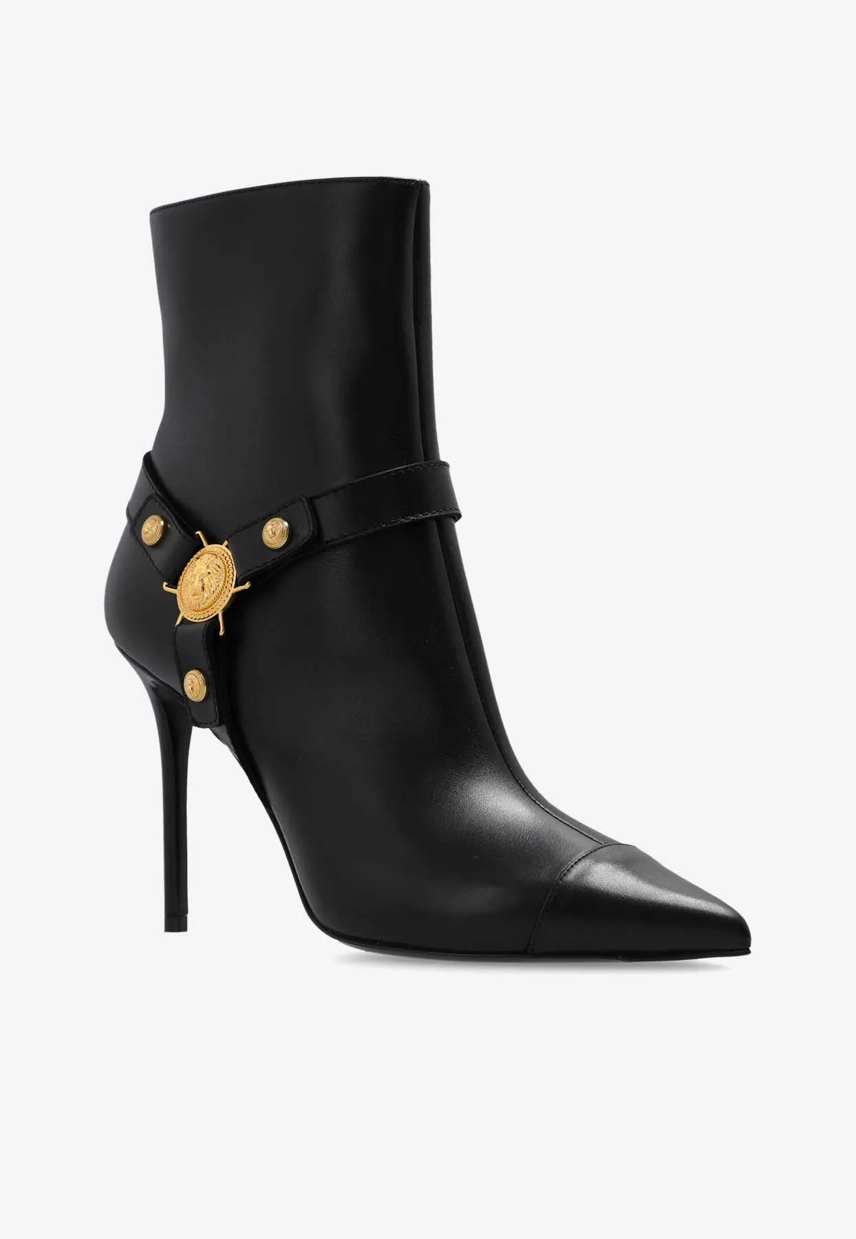 95 Calf Leather Ankle Boots