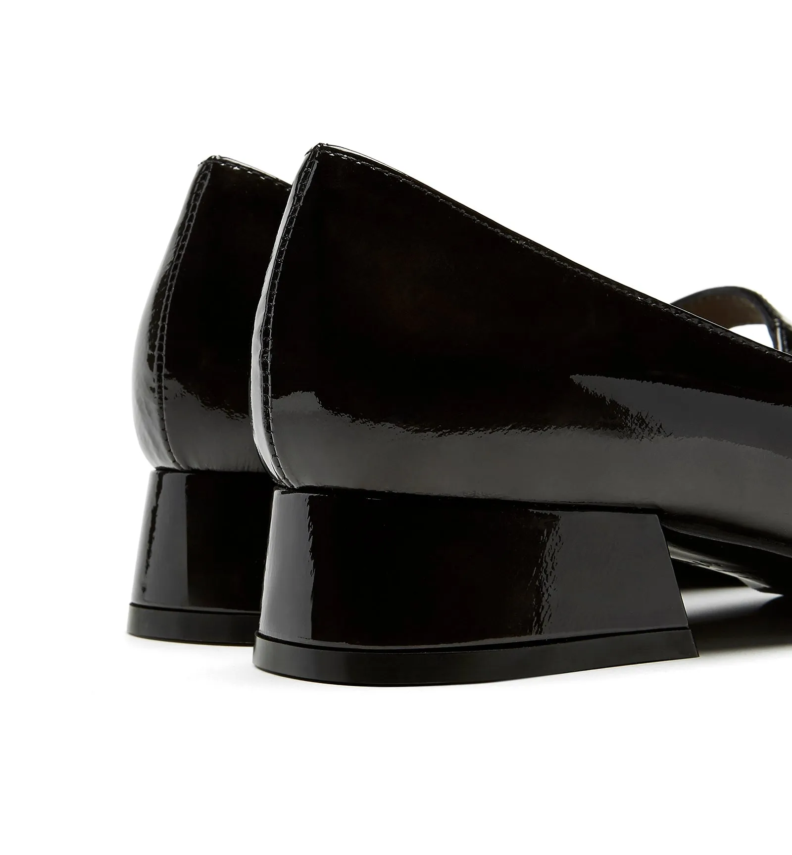 ADELE MARY JANE PATENT LEATHER HEEL