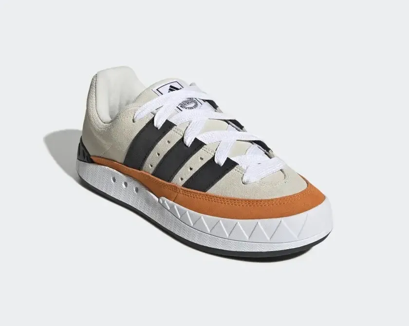 Adidas Adimatic Human Made Off White Core Black Bright Orange HP9916