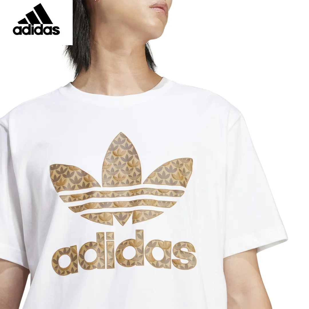 adidas  |Classic Monogram Graphic Tee