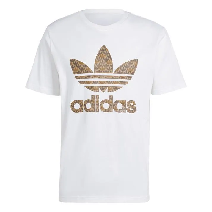 adidas  |Classic Monogram Graphic Tee