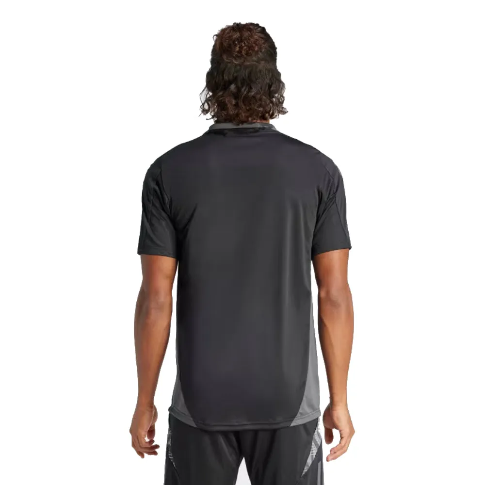 Adidas Men's Tiro 24 Competition Training Jersey (Black/Team Dark Grey)