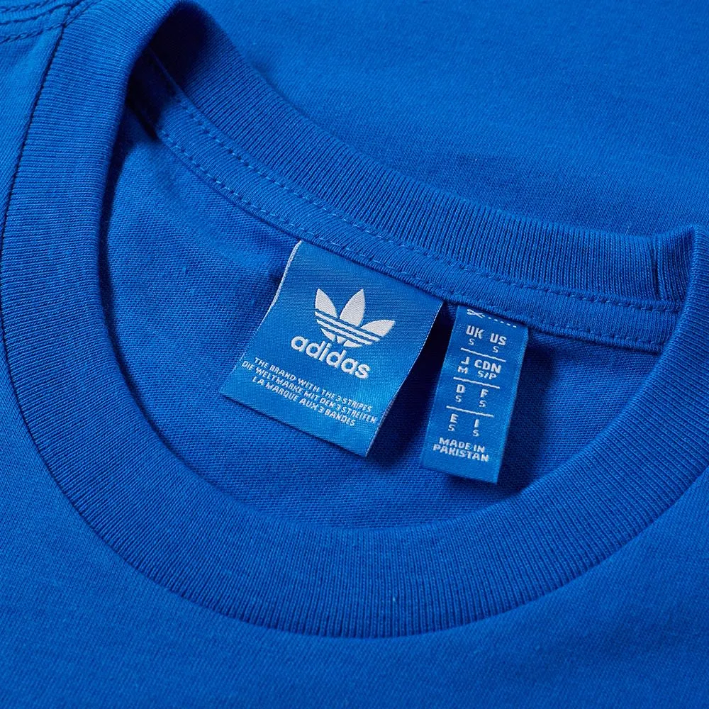 Adidas Original Trefoil TeeBlue