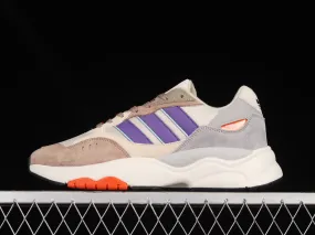 Adidas Originals Retropy F90 Light Grey Purple Orange HP8029