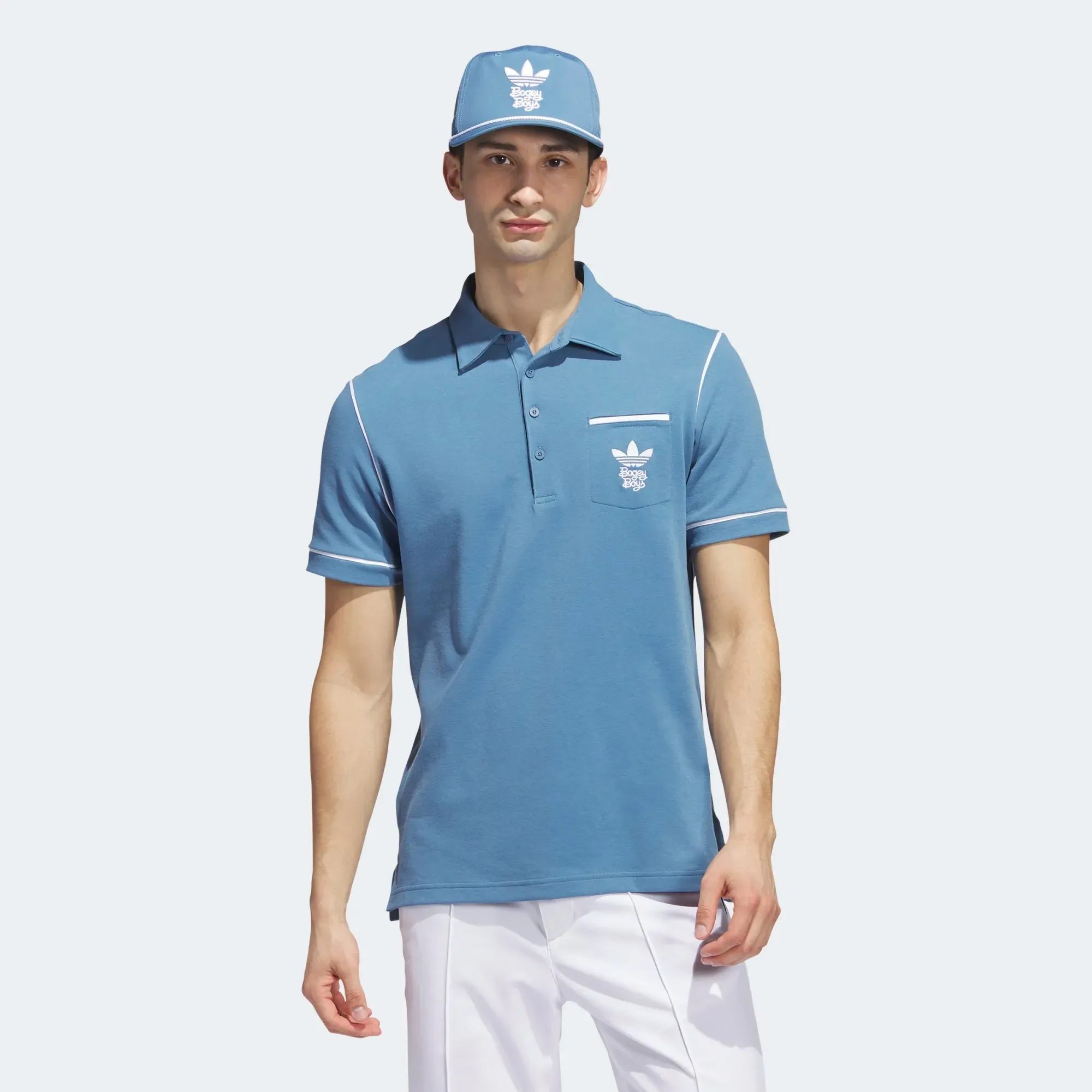 adidas  |Short Sleeves Logo Knitted Polo Shirts Polos