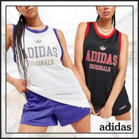 adidas  |Street Style Co-ord Logo Tanks & Camisoles