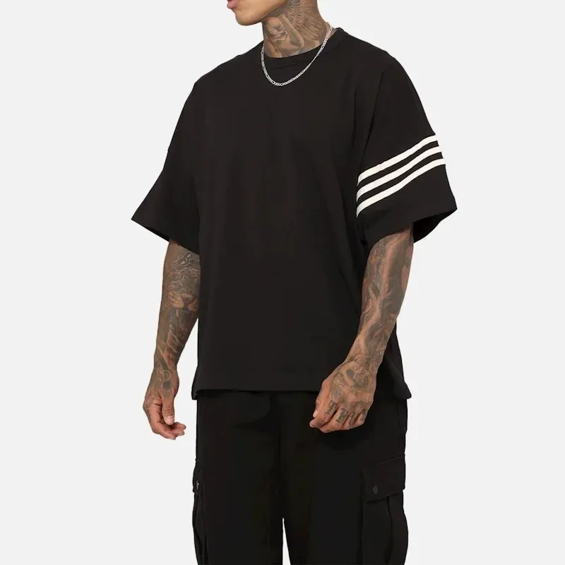 adidas  |Street Style Cotton Short Sleeves Logo T-Shirts