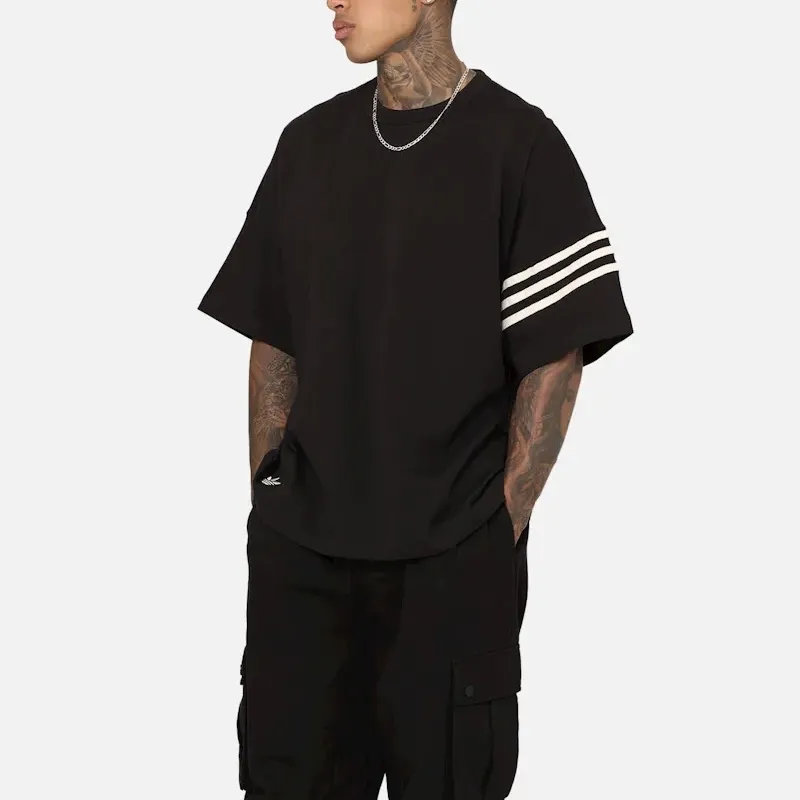 adidas  |Street Style Cotton Short Sleeves Logo T-Shirts