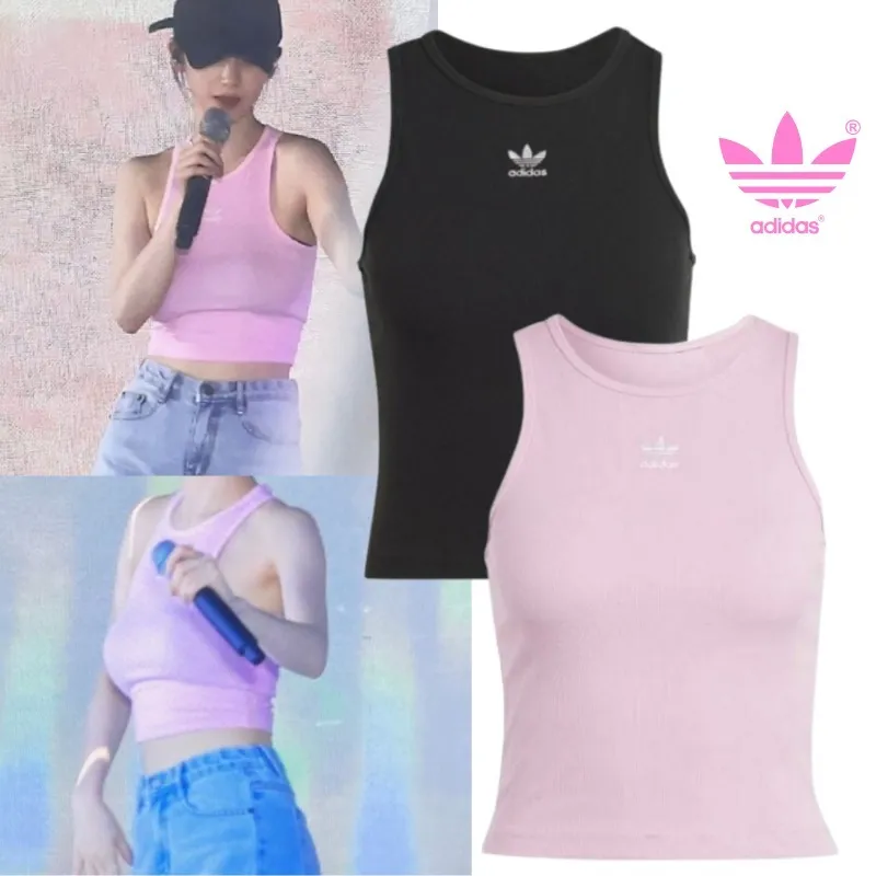 adidas  |Street Style Logo Tanks & Camisoles