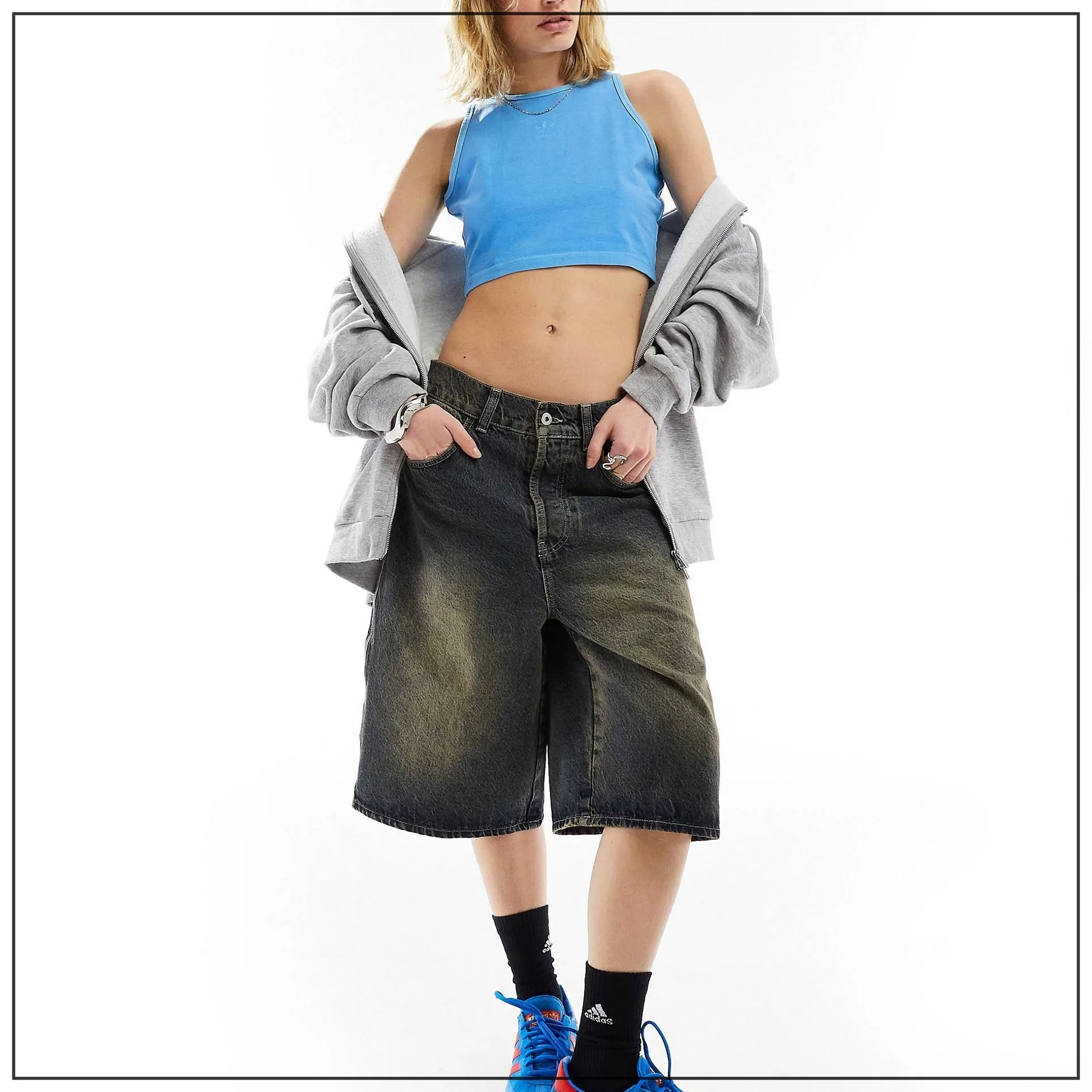 adidas  |Street Style Plain Logo Tanks & Camisoles