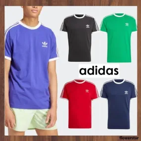 adidas  |Street Style Short Sleeves Logo T-Shirts