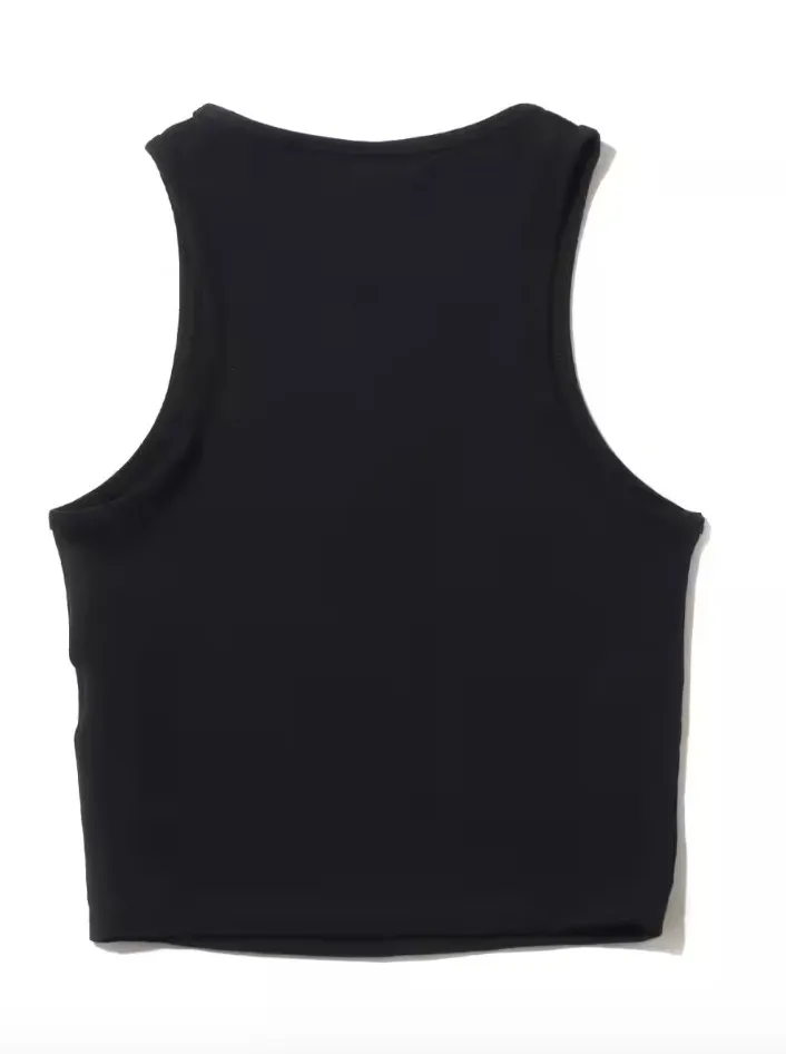 adidas  |Street Style U-Neck Plain Cotton Logo Tanks & Camisoles