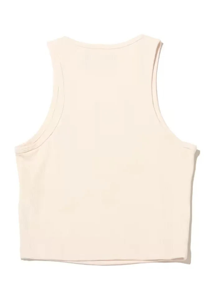 adidas  |Street Style U-Neck Plain Cotton Logo Tanks & Camisoles