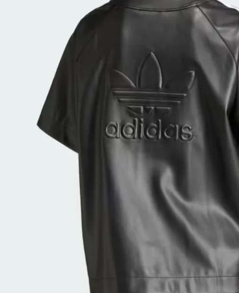 adidas  |Unisex Faux Fur Street Style Plain Short Sleeves Logo Shirts