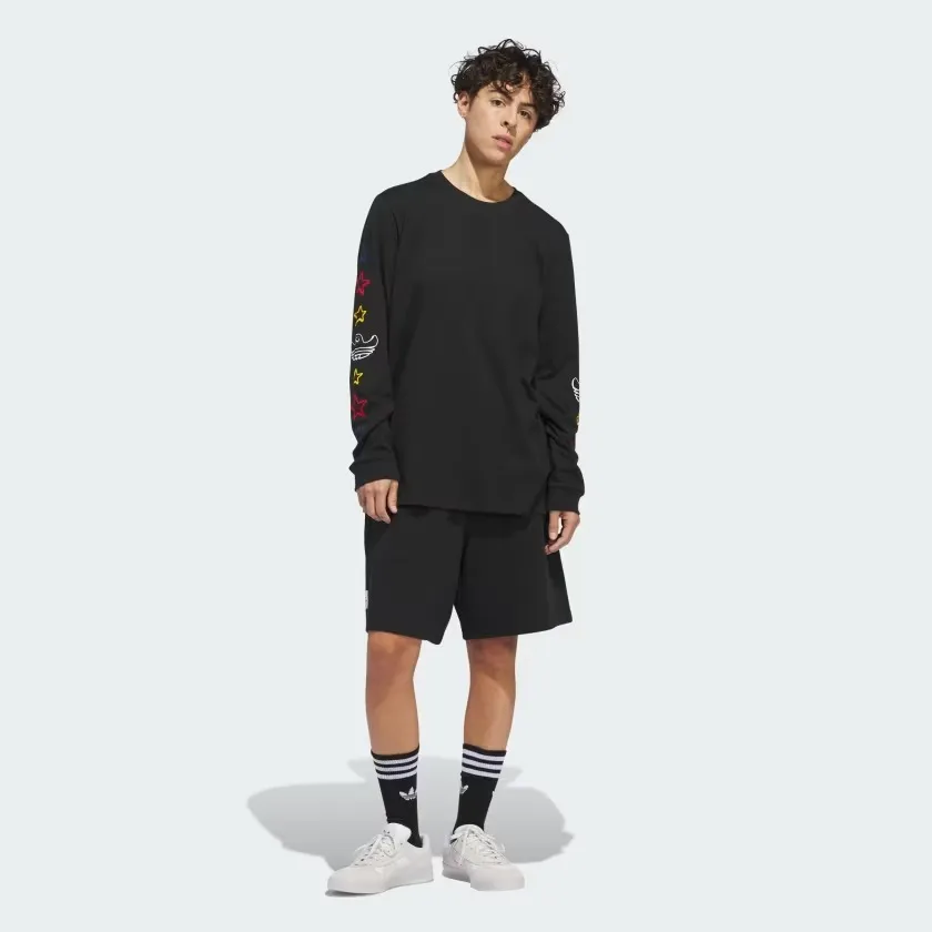 adidas  |Unisex Street Style Collaboration Logo T-Shirts