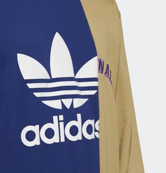 adidas  |Unisex Street Style Logo Sweatshirts