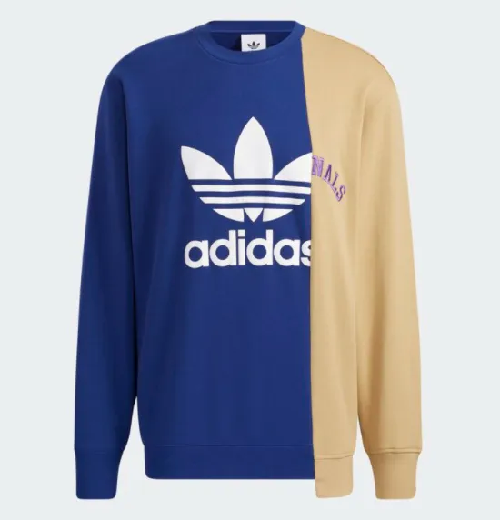 adidas  |Unisex Street Style Logo Sweatshirts