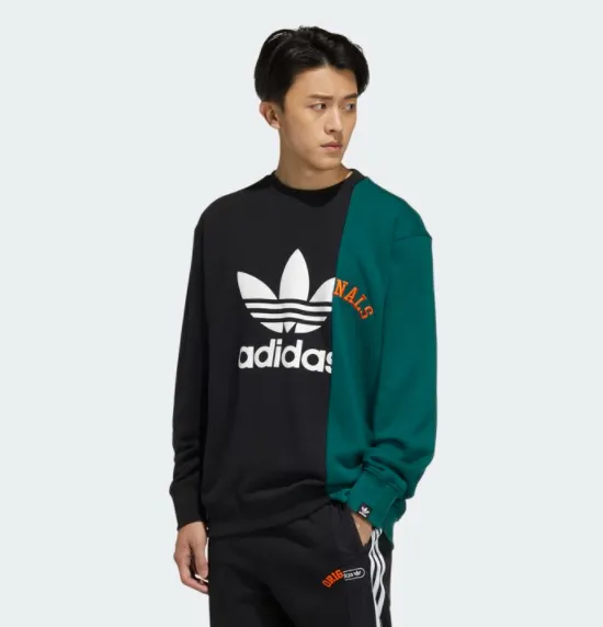 adidas  |Unisex Street Style Logo Sweatshirts