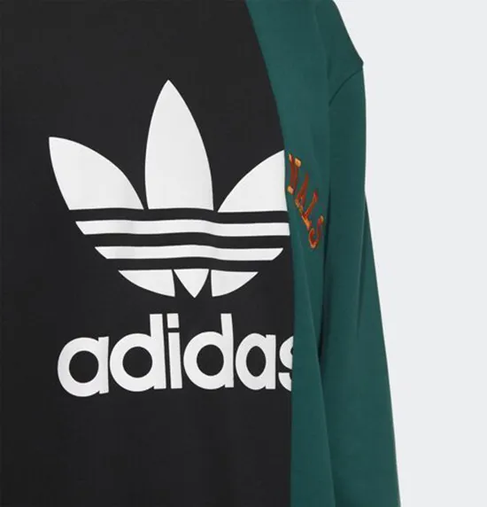 adidas  |Unisex Street Style Logo Sweatshirts