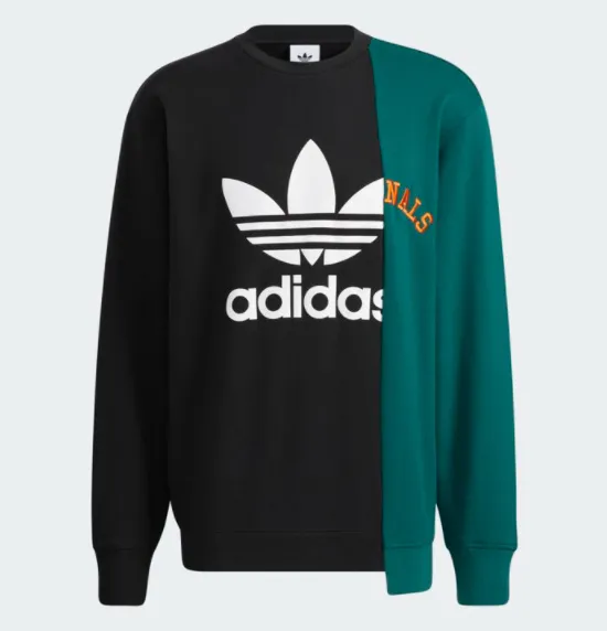 adidas  |Unisex Street Style Logo Sweatshirts