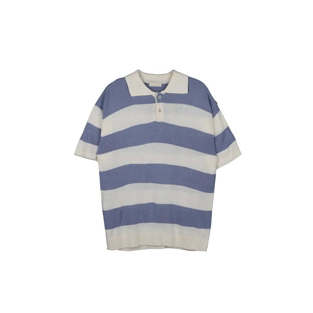 ASCLO  |Stripes Casual Style Unisex Street Style Bi-color