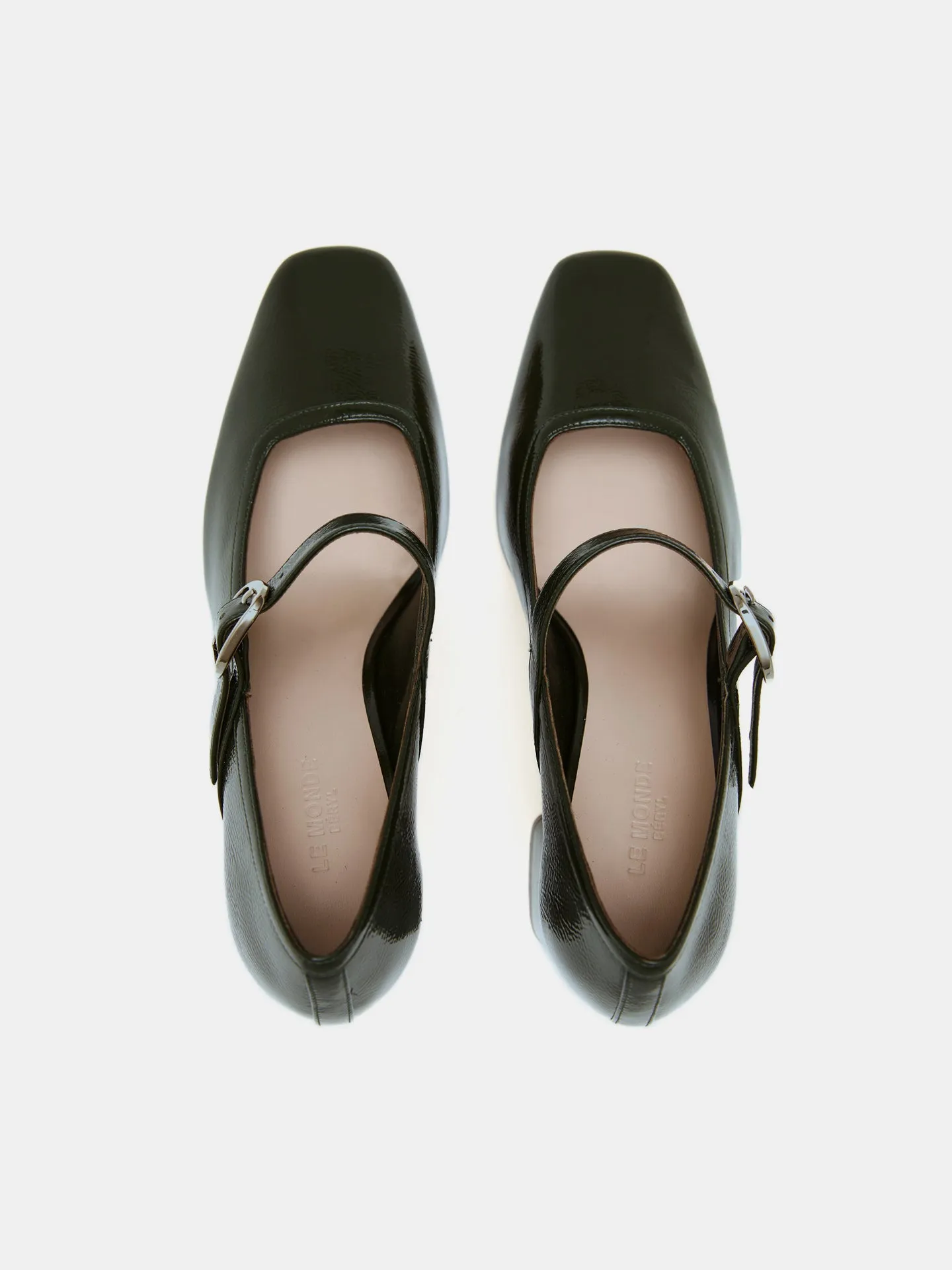 Ballet Mary Jane Pump / Green Patent Leather