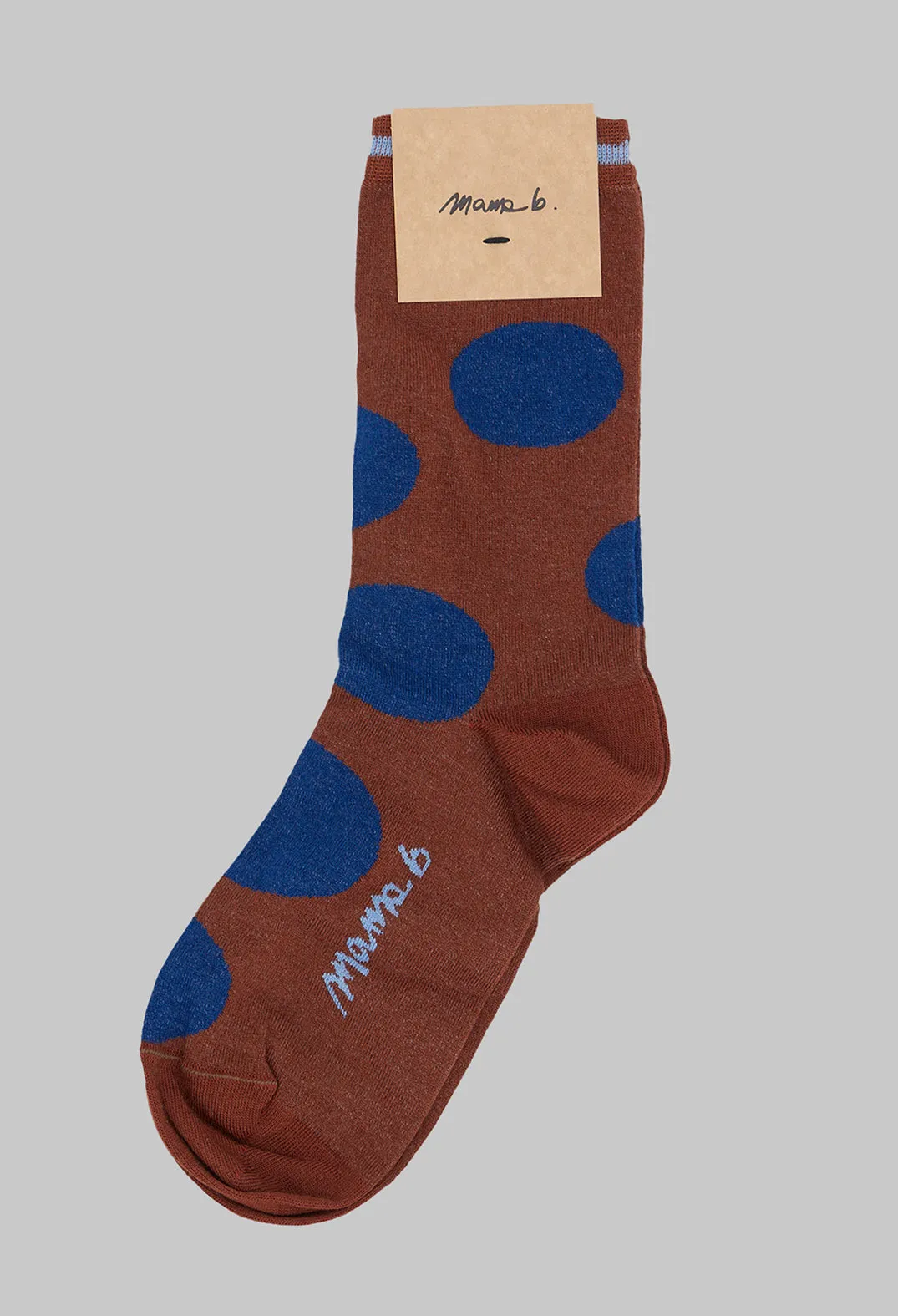 Basso P Spot Socks in Cannella