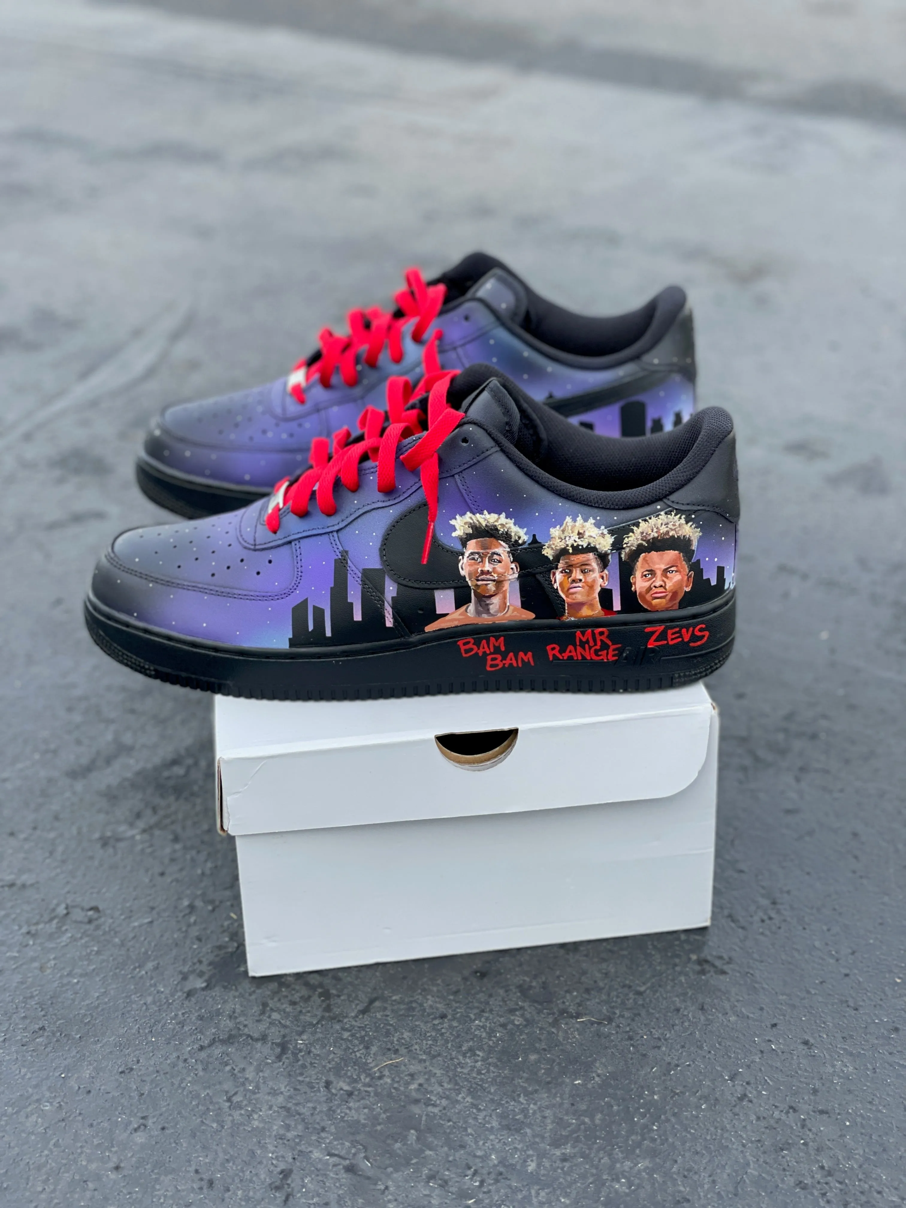 Black Nike AF1 Low - Mens 15 - Custom Order - Invoice 2 of 2