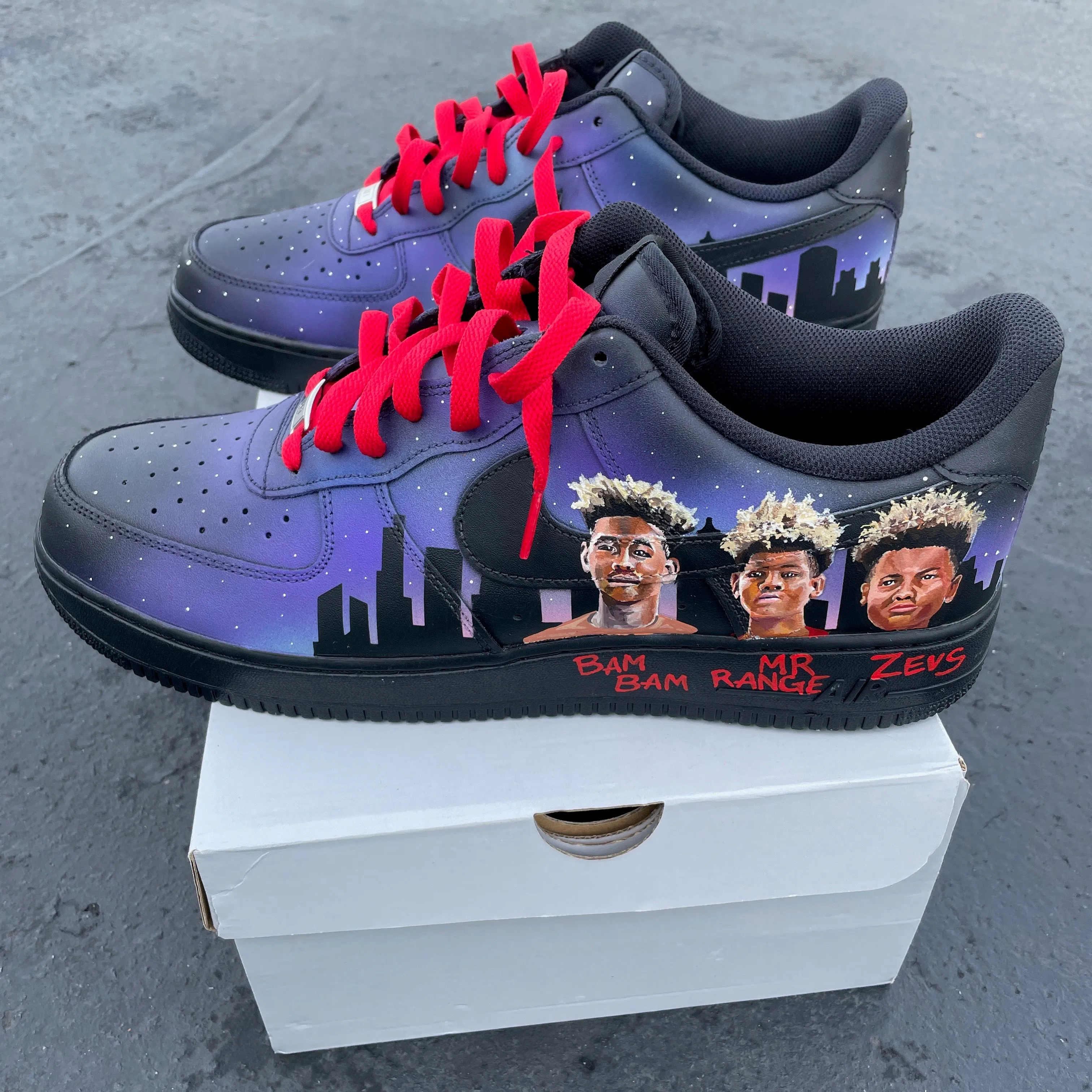 Black Nike AF1 Low - Mens 15 - Custom Order - Invoice 2 of 2