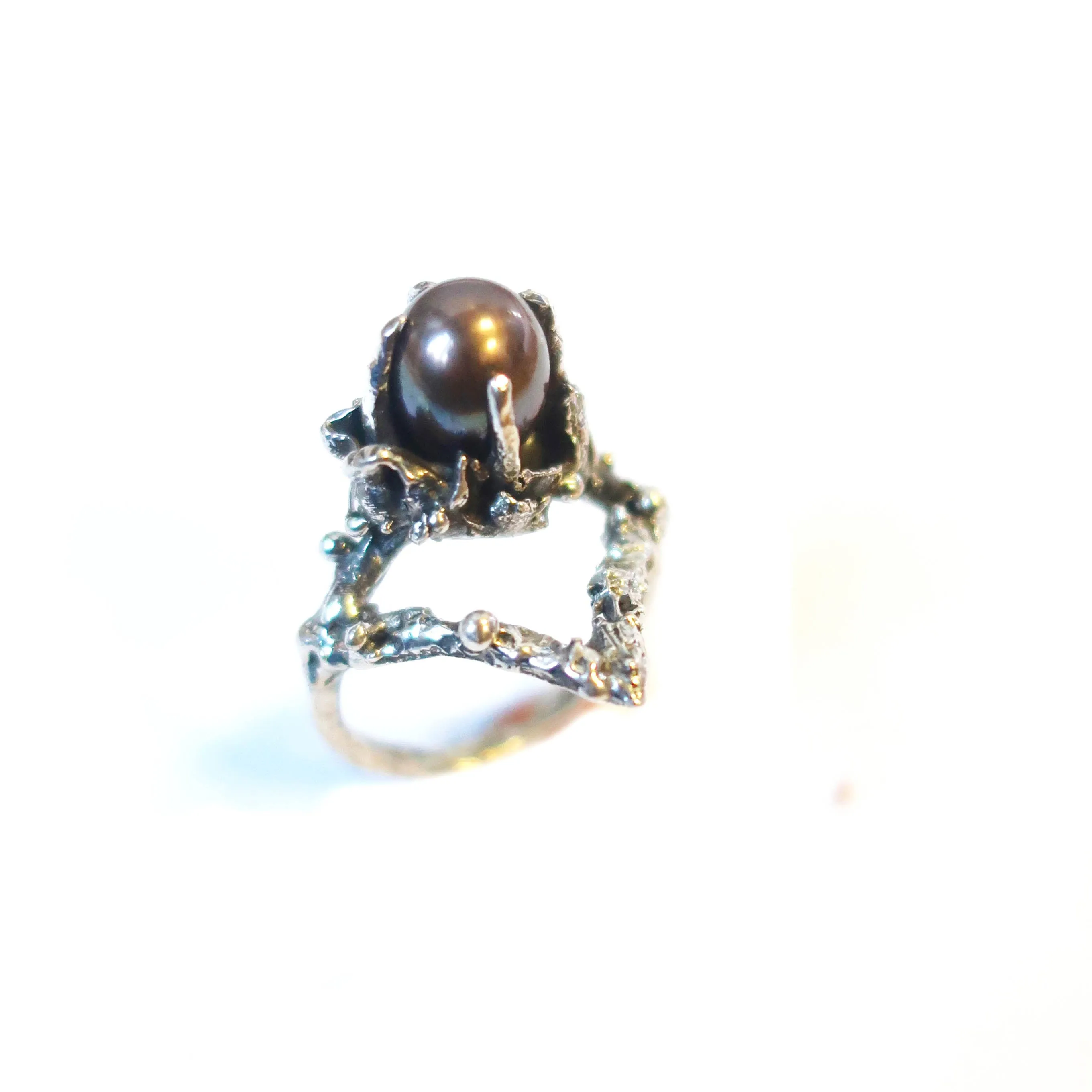 Black Pearl Ring