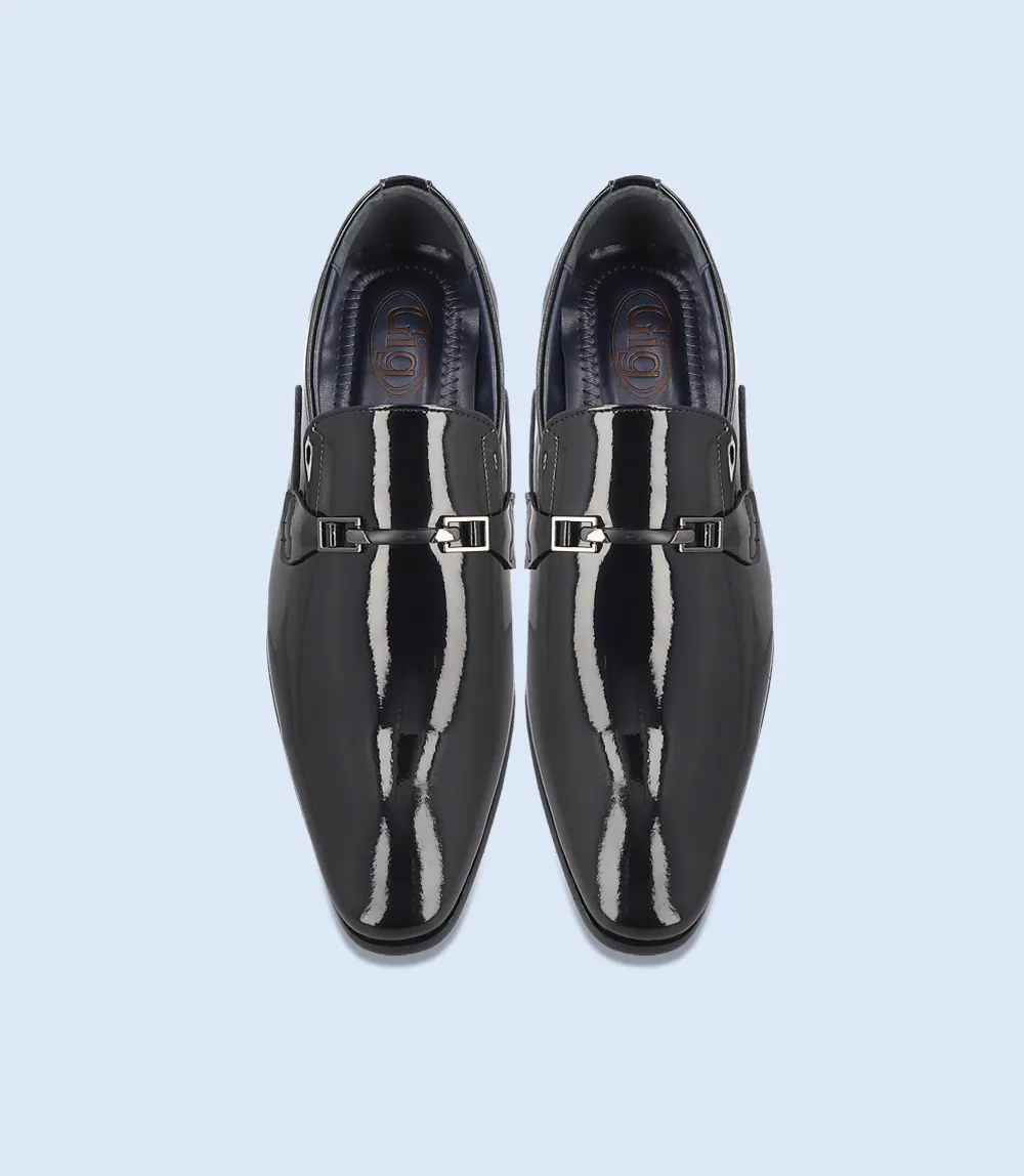 BM5047-BLACK-Men Formal Slip-on's