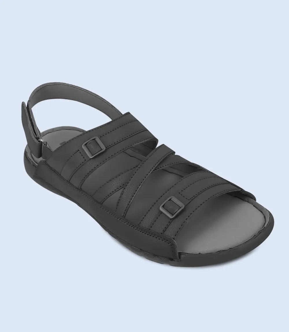 BM5678-BLACK-Men Sandals