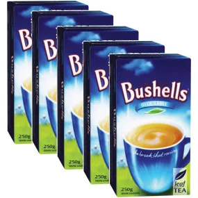 Bushells Tea Blue Label Loose Leaf Tea 250g Box of 5