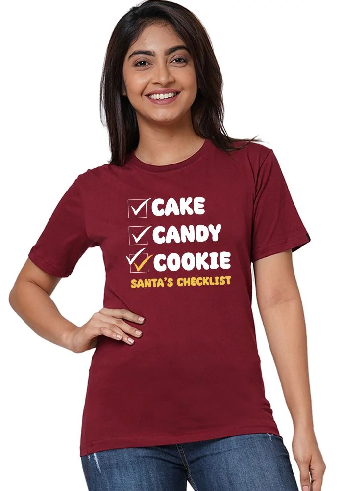 Cake Candy Cookie Women T-Shirt