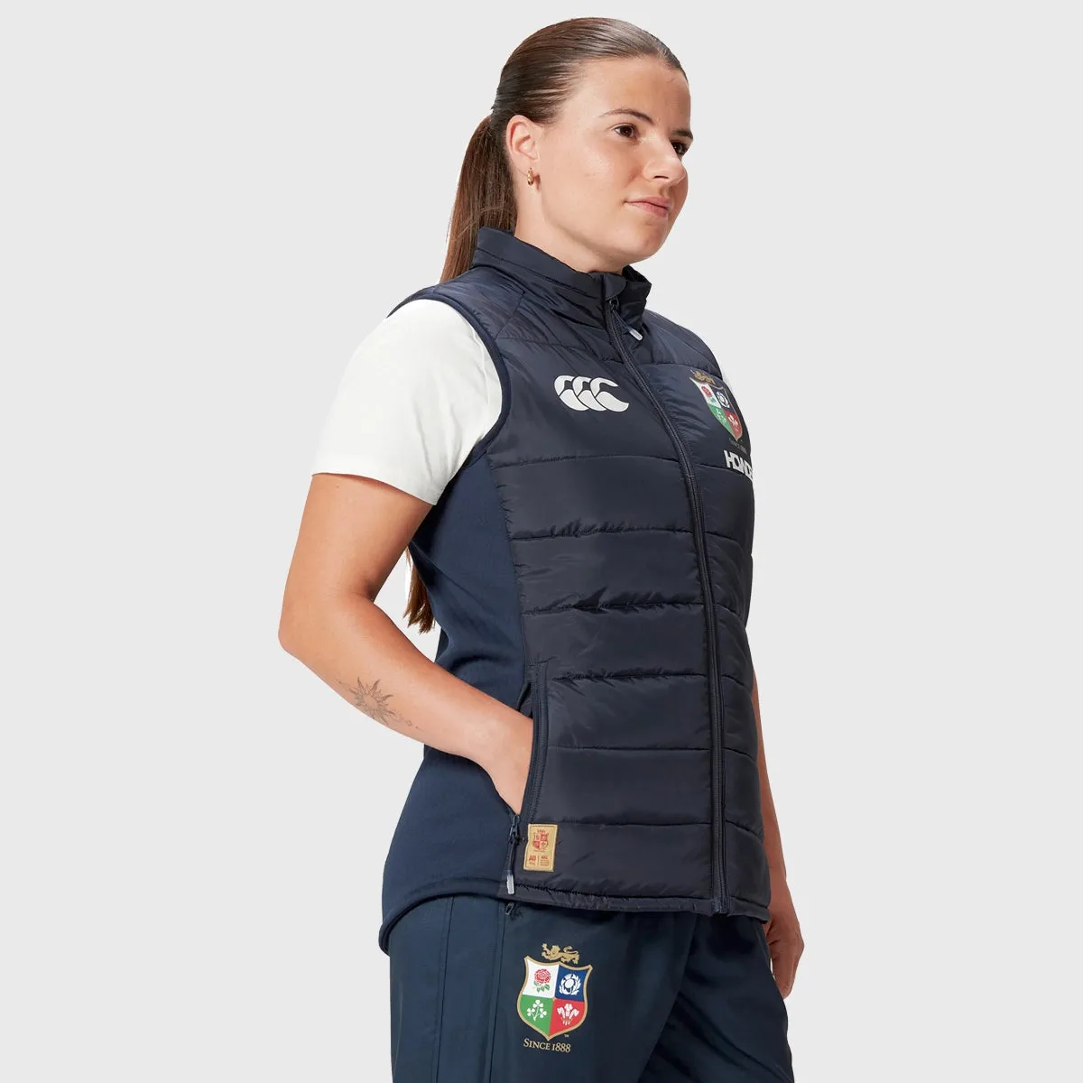 Canterbury British & Irish Lions Women's Microlight Gilet Navy