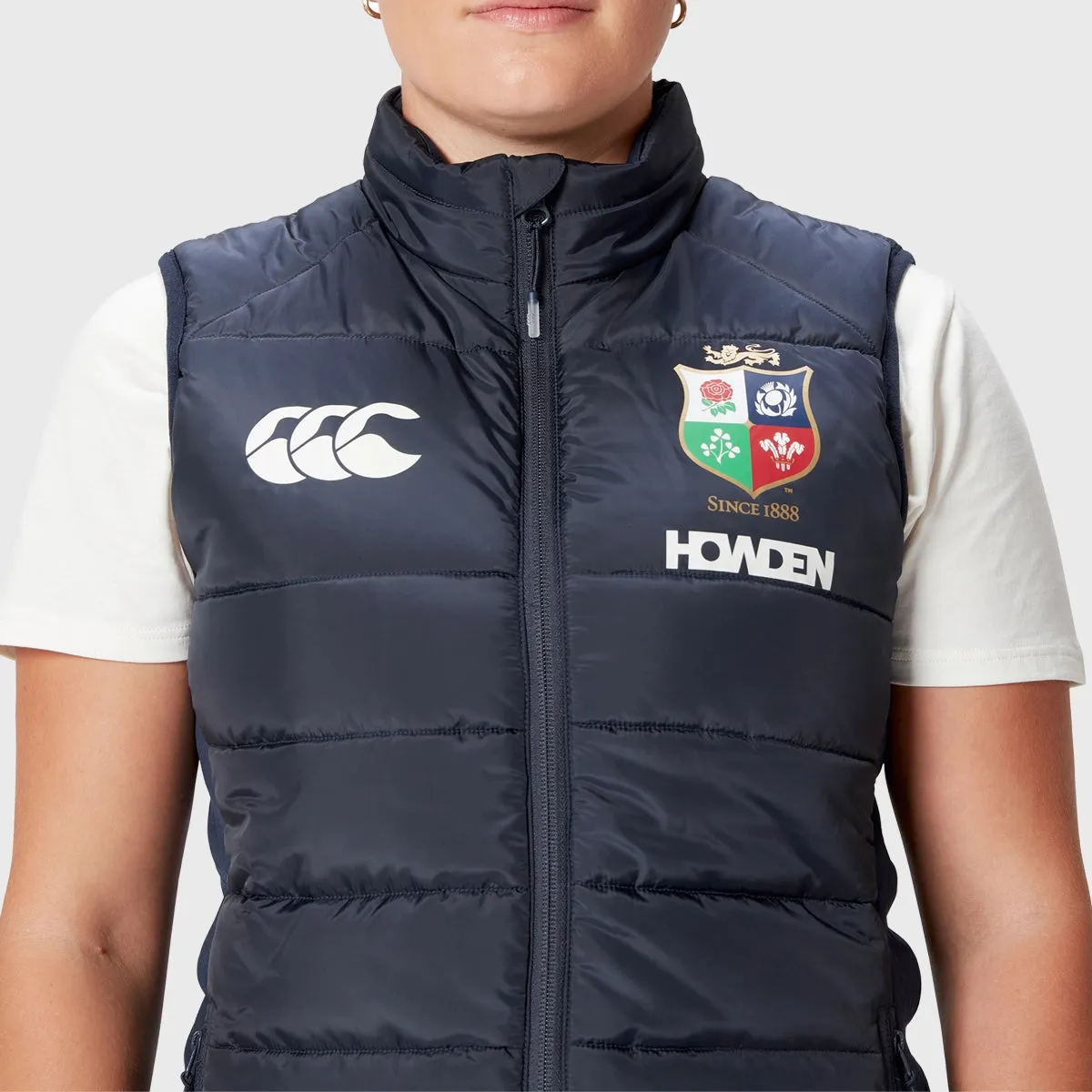 Canterbury British & Irish Lions Women's Microlight Gilet Navy