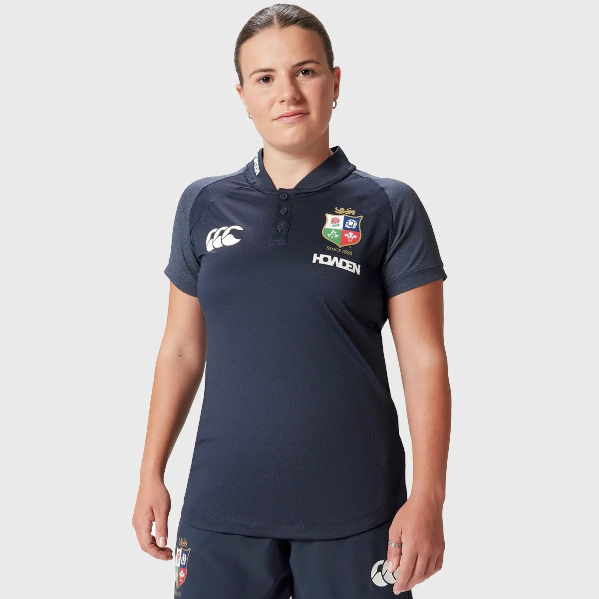 Canterbury British & Irish Lions Women's Poly Polo Shirt Navy