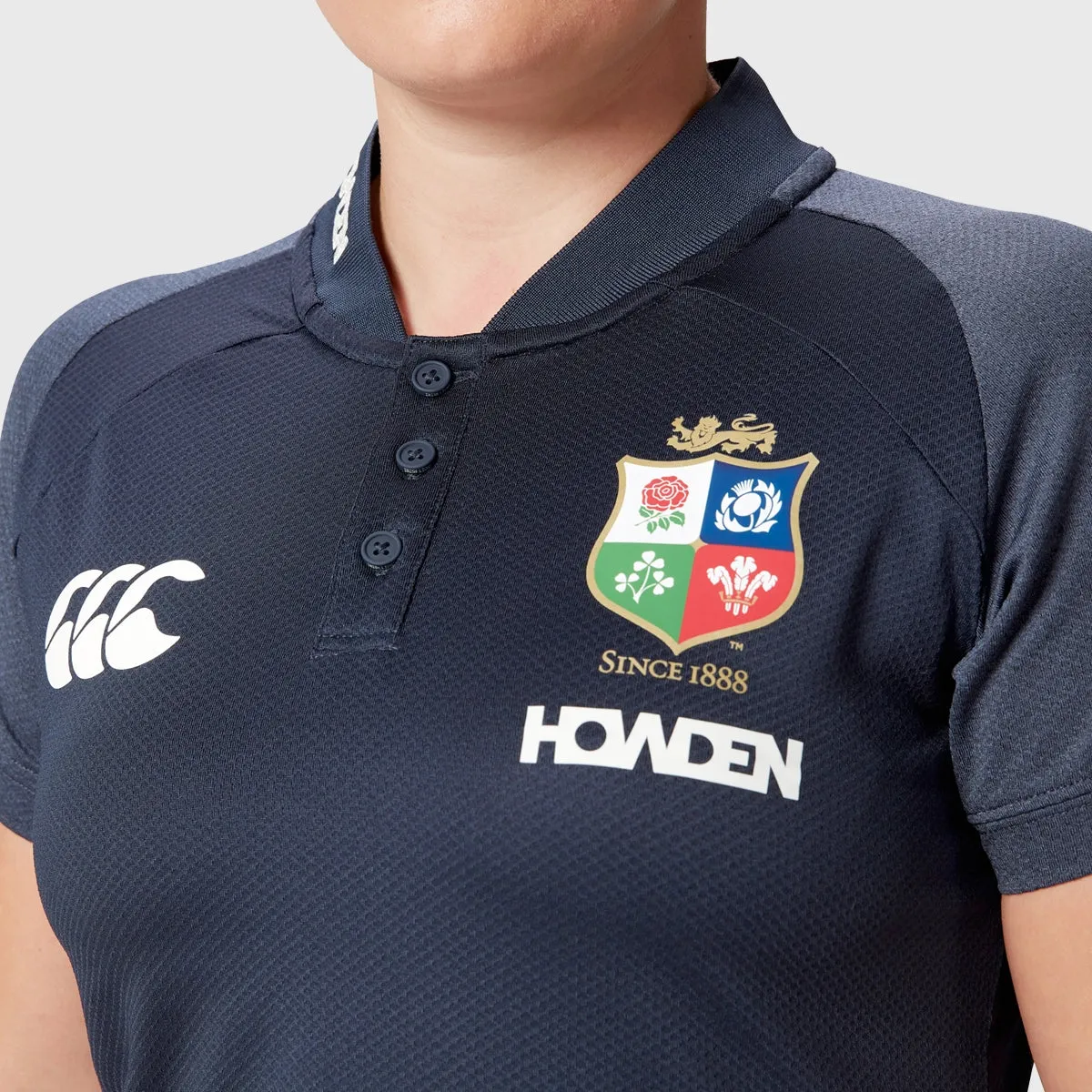 Canterbury British & Irish Lions Women's Poly Polo Shirt Navy