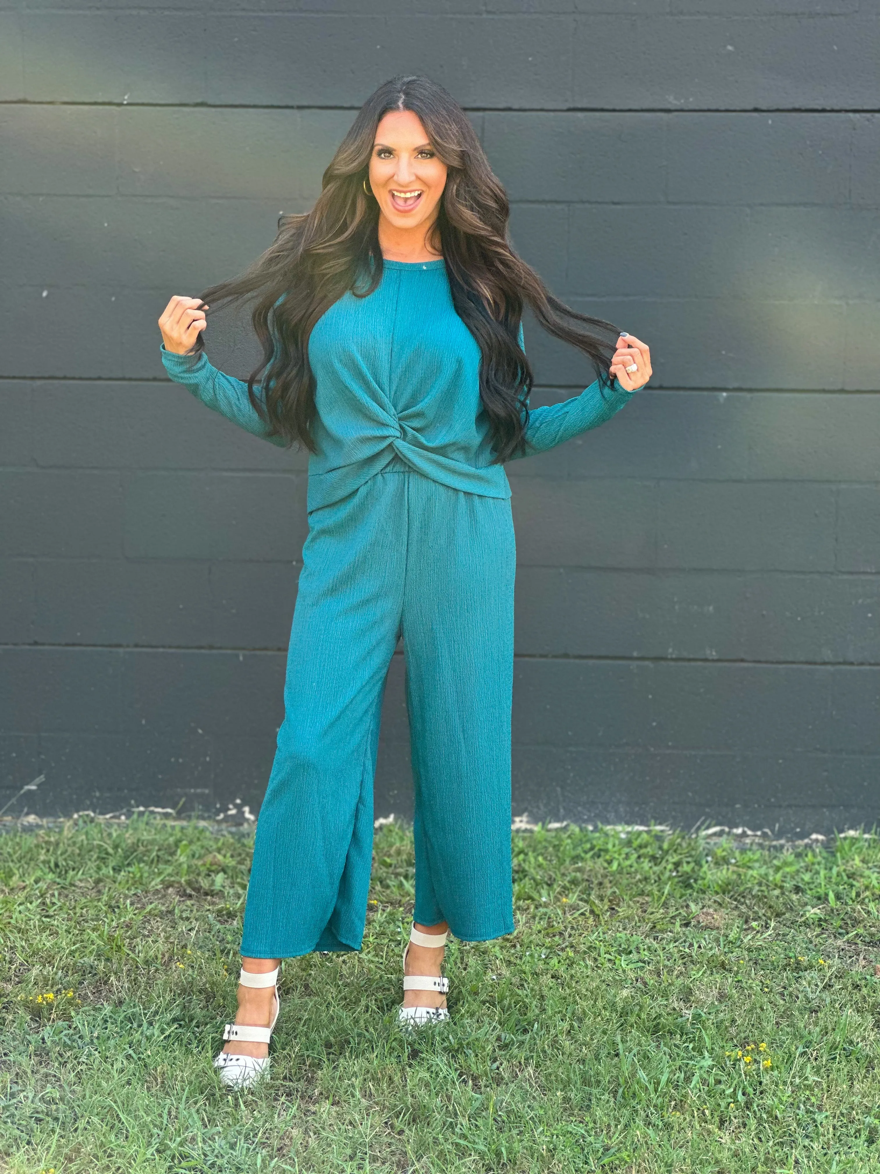 Casual & Comfy Teal Set