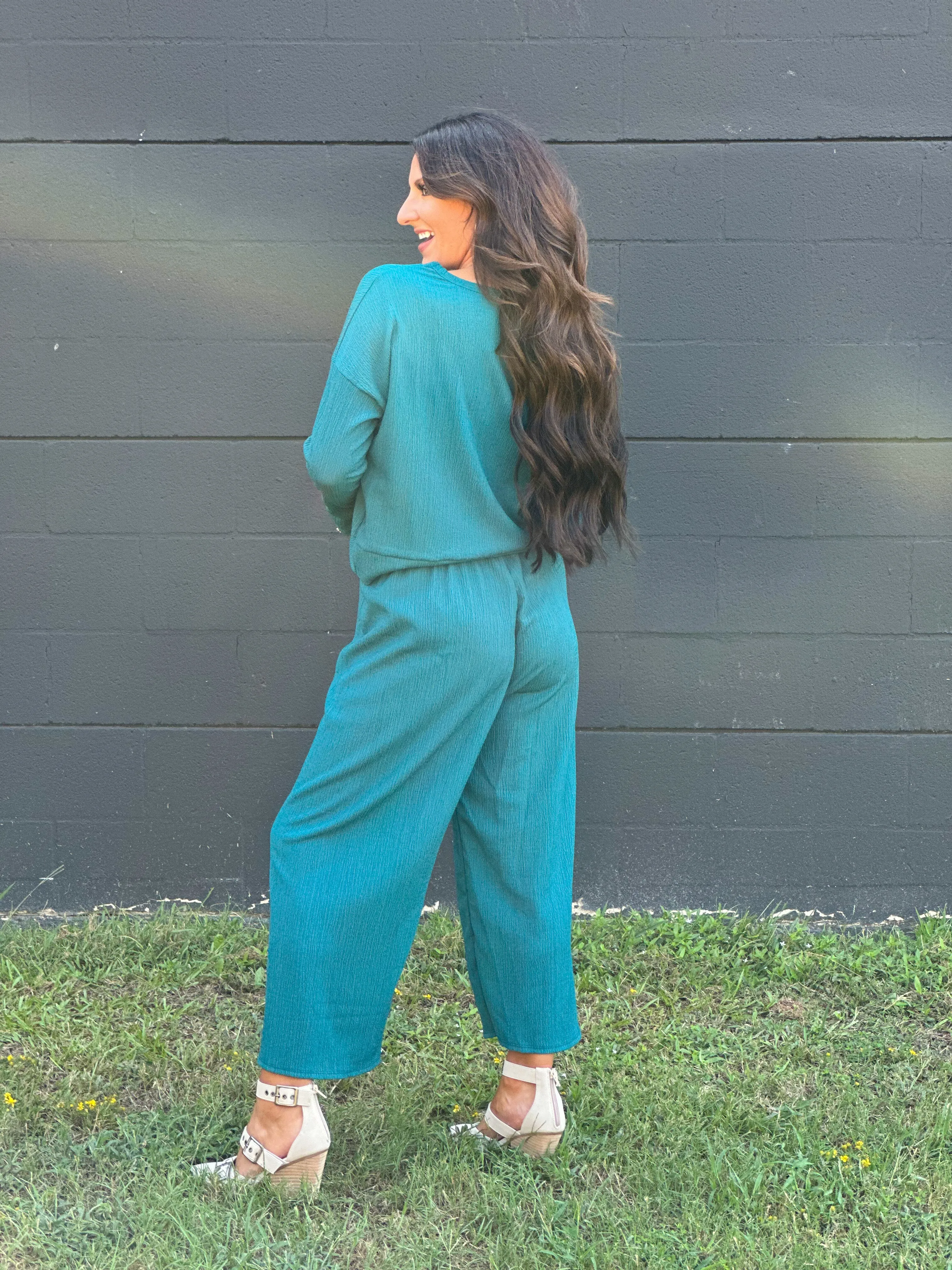 Casual & Comfy Teal Set