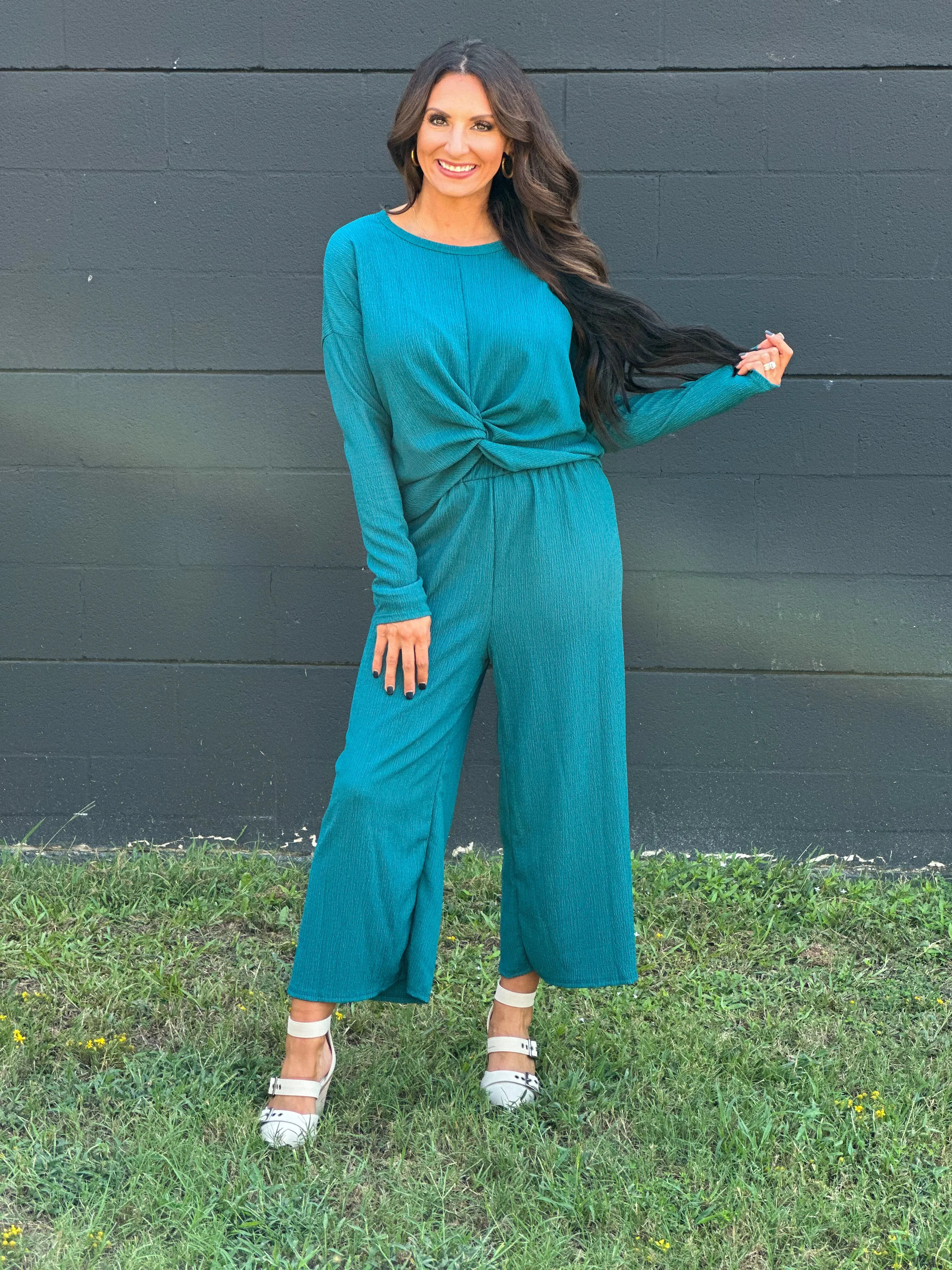 Casual & Comfy Teal Set