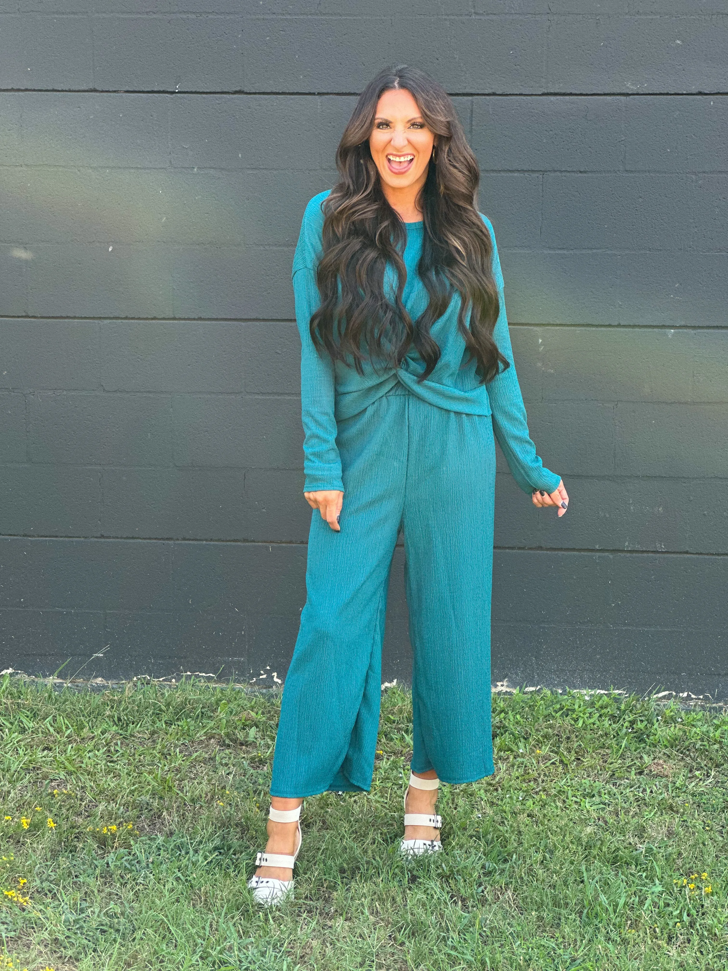 Casual & Comfy Teal Set