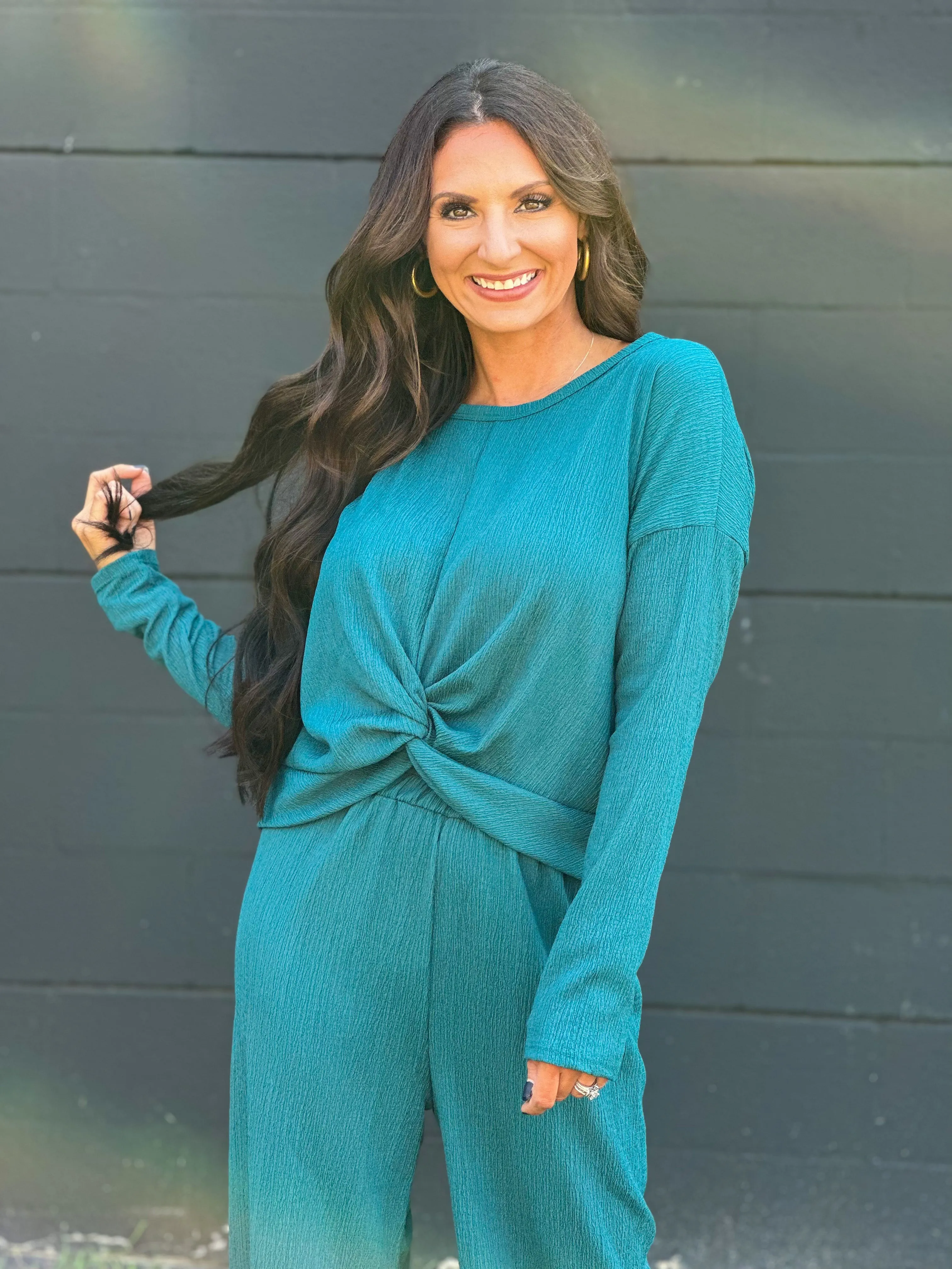 Casual & Comfy Teal Set