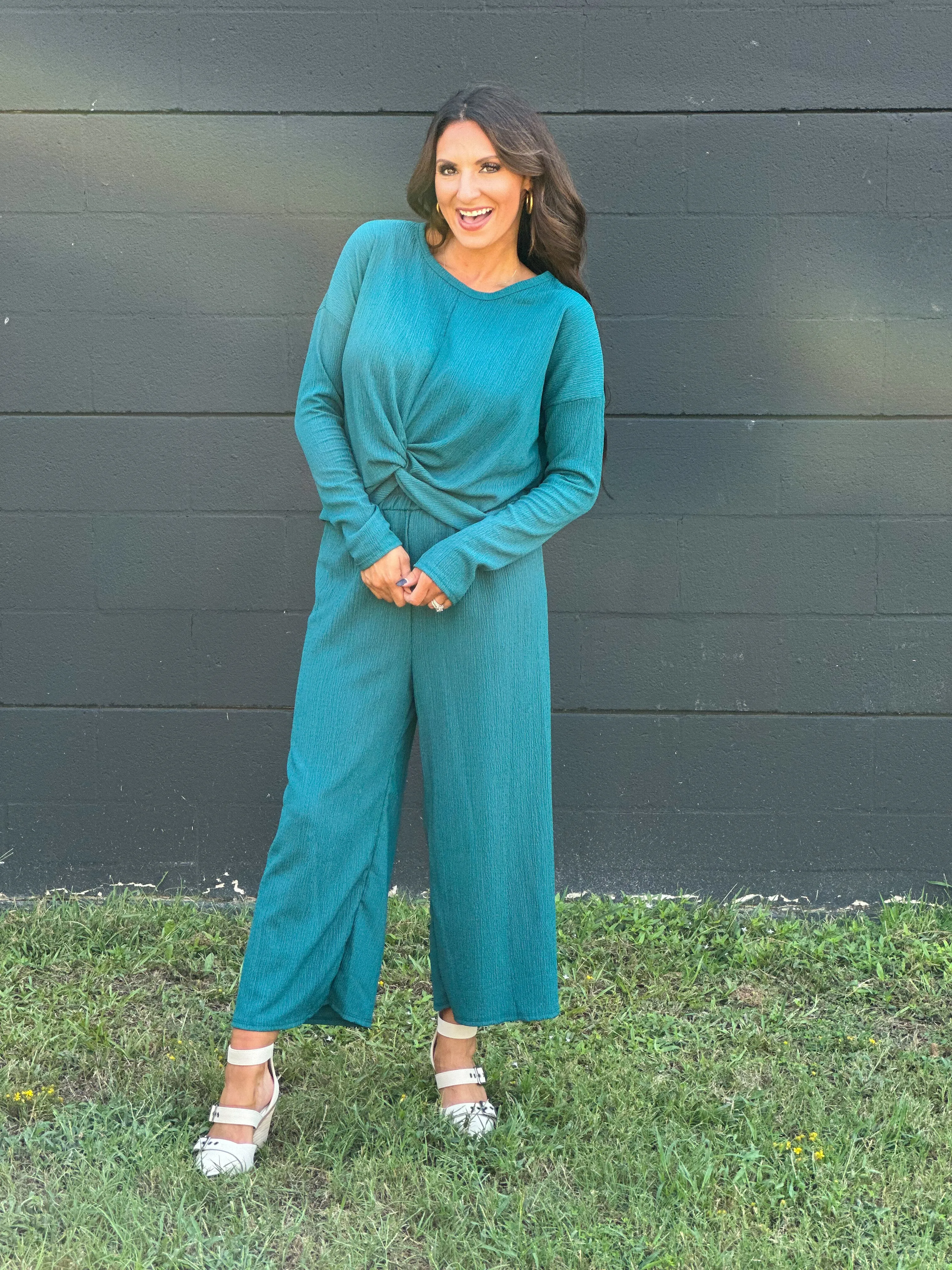 Casual & Comfy Teal Set