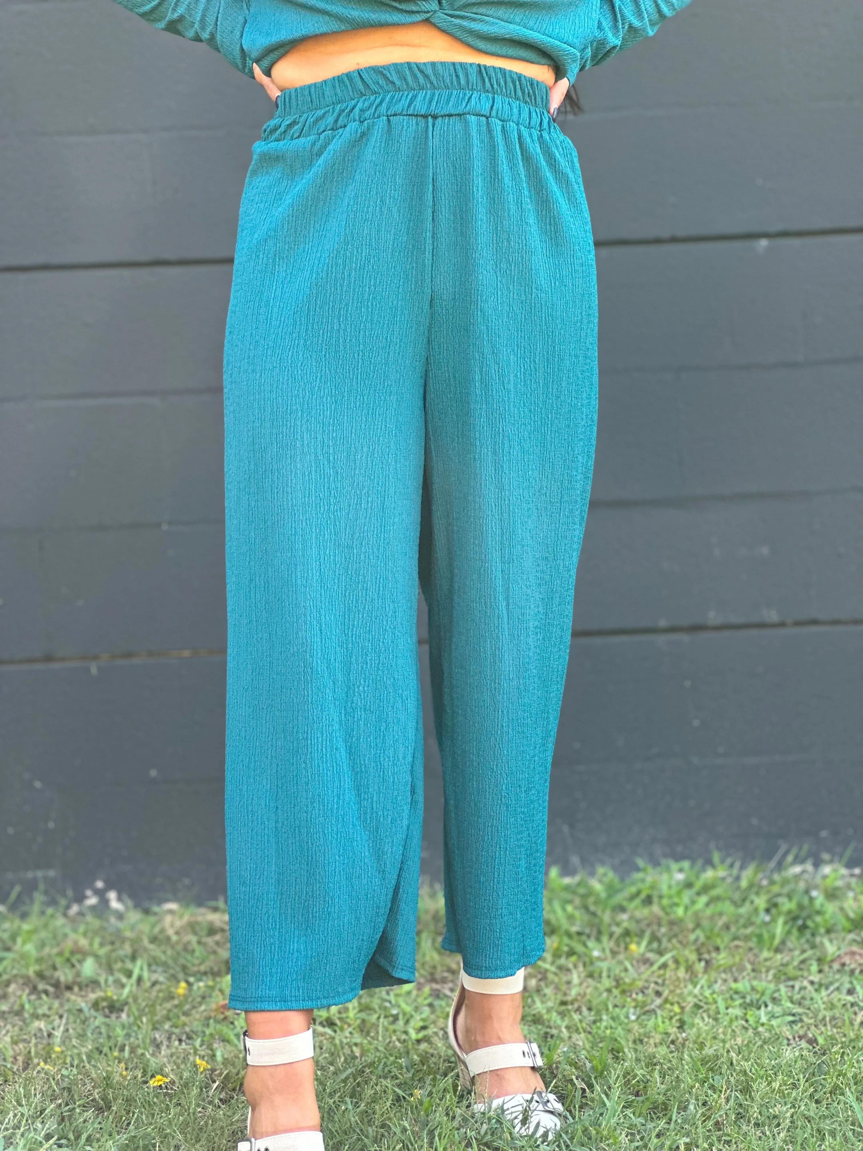 Casual & Comfy Teal Set