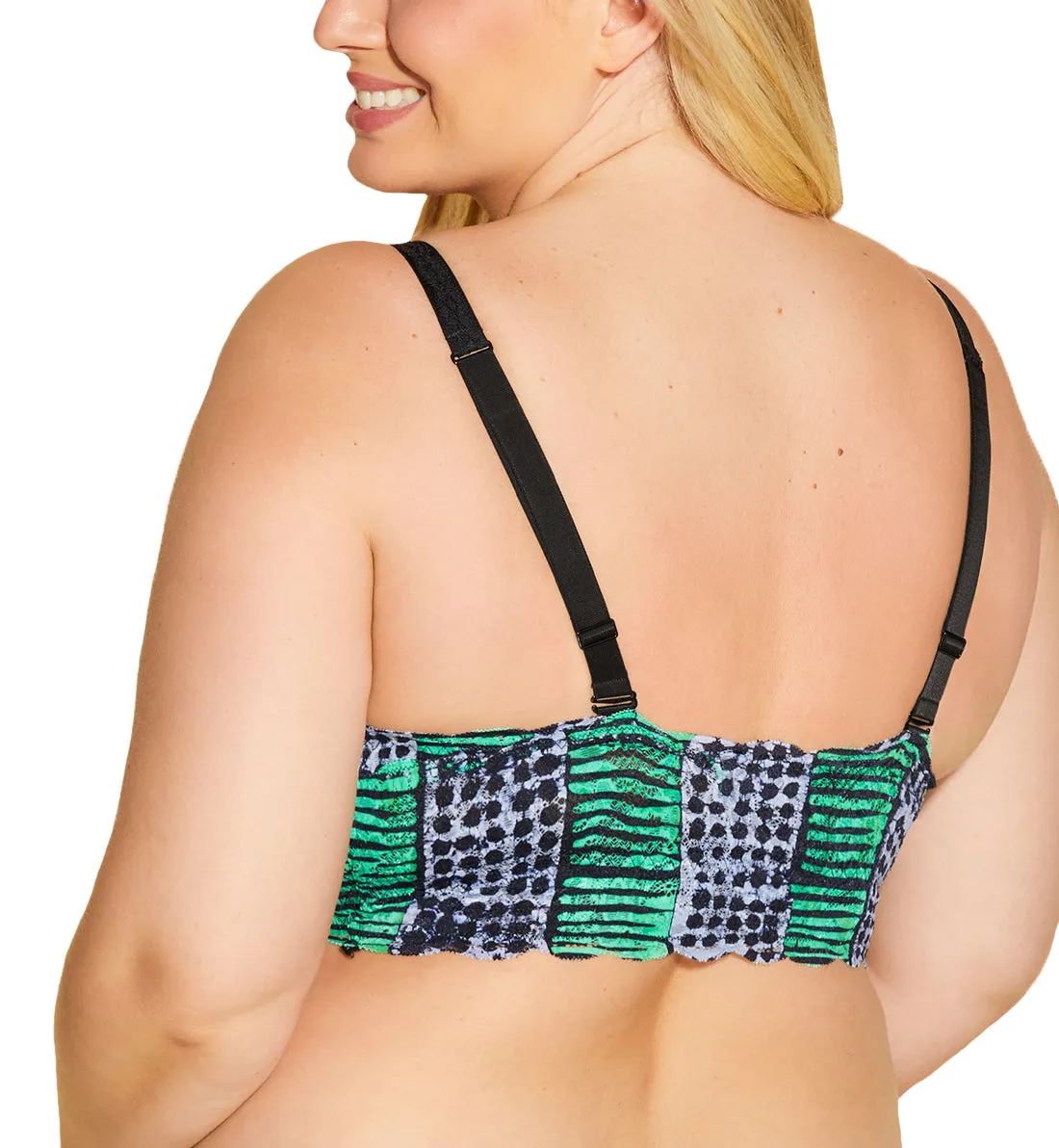 Cosabella Never Say Never Printed SUPER CURVY Sweetie Bralette (NEVEP1322) - Aggie