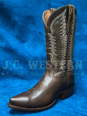 Dan Post DP3177 Mens RIP Snip Toe Western Boot Chocolate