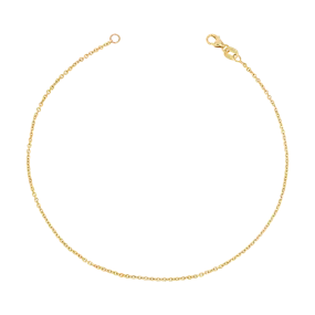 Diamond Cut Chain Anklet