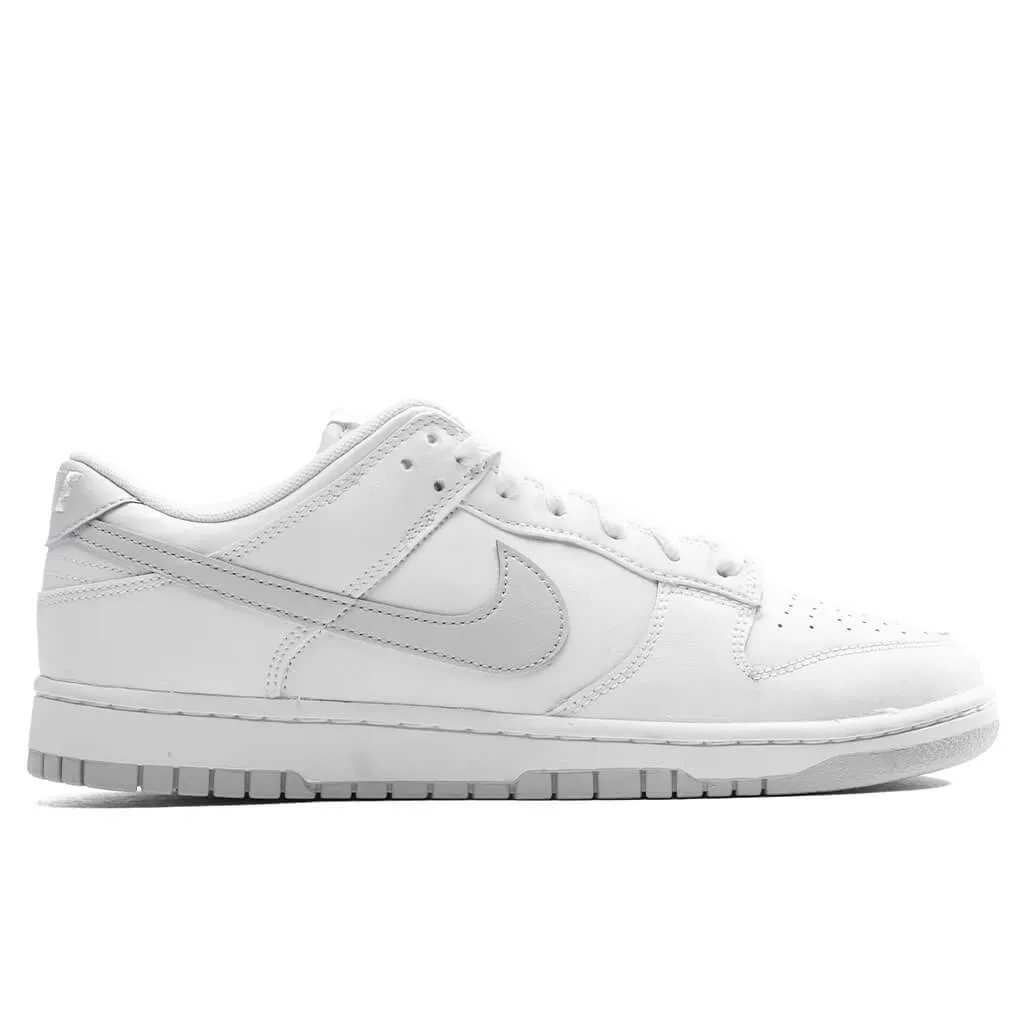 Dunk Low Retro - White/Pure Platinum-White